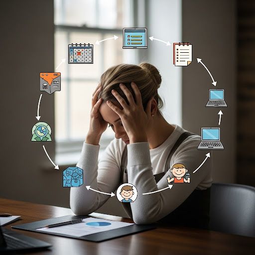 Physiotherapy clinic treatment session for pain relief