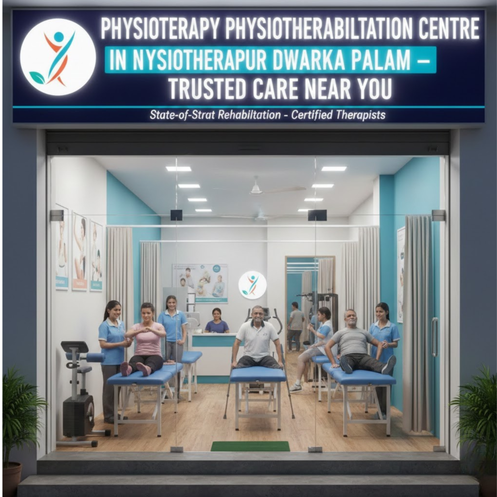 Physiotherapy in Naseer Pur Dwarka Palam clinic treatment session